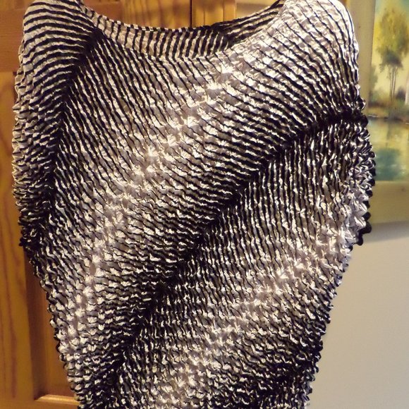 🌸💐🌻POPCORN FASHION BLOUSE Shirt~ Round Neck~CAP Sleeves~XL-3X ~ NWT - Picture 1 of 4